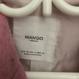 Mango Jackets & Coats - MANGO pink medium coat Mango Jackets & Coats - MANGO pink medium coat